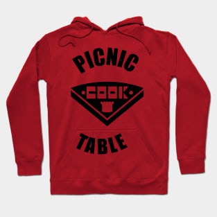 Picnic Table outside cook Hoodie